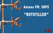 La poderosa antena FM: De la serie SHPX ”ROTOTILLER”
