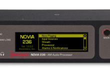 La sorprendente serie de procesadores de audio NOVIA AM y FM de INOVONICS
