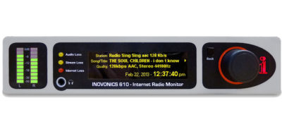 610 Internet Radio Monitor | Inovonics