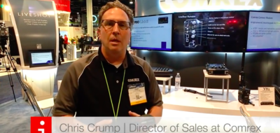 Chris Crump :: Connect Modem de Comrex en NAB Show 2016