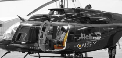 Cabify presenta viajes en helicóptero en la CDMX