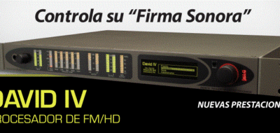 DAVID IV FM/HD Radio Broadcast Processor