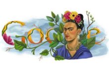 Frida Kahlo en homenaje de Google a las mujeres