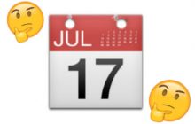 Esta es la razón por la que el emoji de calendario marca el día 17