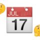 Esta es la razón por la que el emoji de calendario marca el día 17