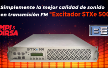 Excitador FM “STXe 500” de Broadcast Electronics