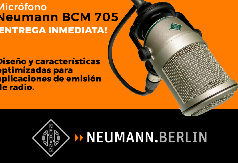 Micrófono de difusión Neumann BCM 705
