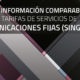 El IFT presenta el Reporte de Información Comparable de Planes y Tarifas de Servicios de Telecomunicaciones Fijas (modalidad Single Play)