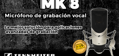 Micrófono de grabación vocal MK 8