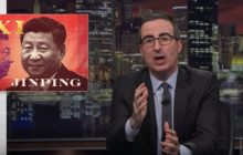 Censuran a John Oliver por burlarse del presidente de China