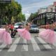 BAILARINES DE BALLET SE ADUEÑAN DE LOS CRUCEROS DE LA CDMX