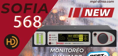 Nuevo SOFIA 568 FM/HD Radio SiteStreamer+