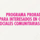 El IFT lleva a cabo el Programa PRORADIO 2021 para interesados en concesiones sociales comunitarias o indígenas. (Comunicado 31/2021)